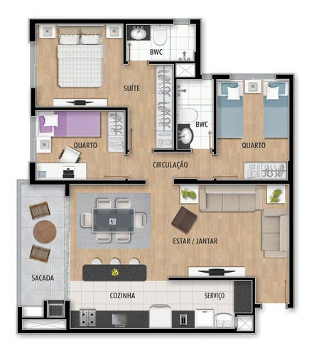 Imagem 13 de 13 de Apartamento Residencial Para Venda, Cristo Rei, Curitiba - Ap7245. - Ap7245-inc