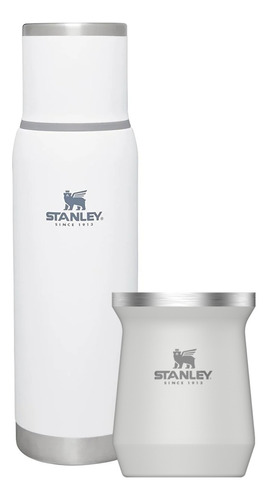 Termo Y Mate Stanley Adventure To Go 750 Ml Blanco