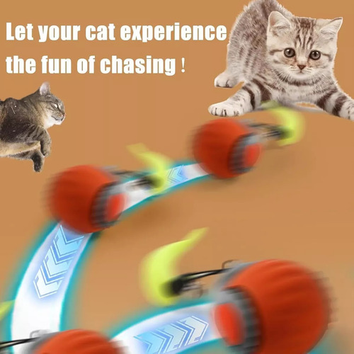 Speedy Tail 2.0, Juguete Para Gatos Speedy Tail, 2 Unidades