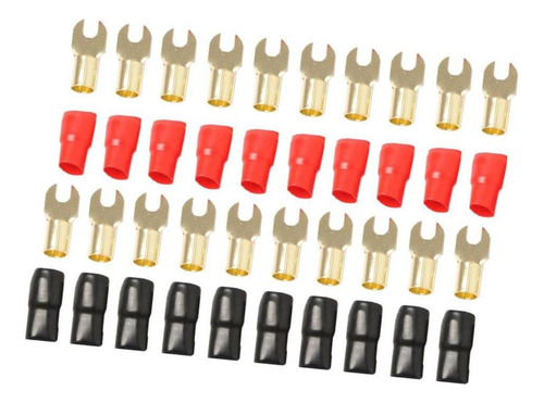 20pcs Terminal De Horquilla Cable De A Tierra Calibre Coche