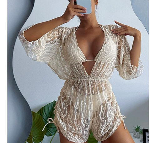 Traje De Baño, Bikini, Ropa De Playa For Mujer, Conjunto De