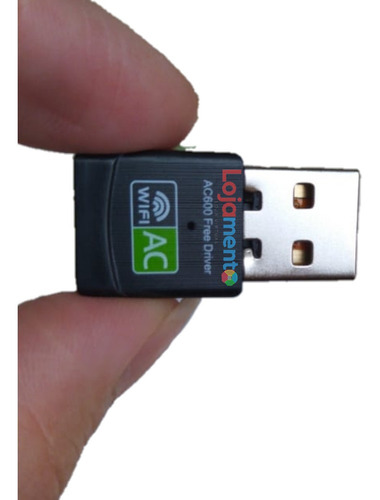 Adaptador Receptor Wireless Usb Wi-fi 5ghz Dual Band