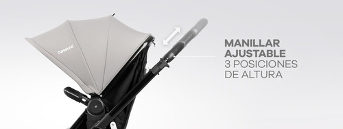 Imagen 12 de 12 de Coche Travel System Carestino Ferro Verde