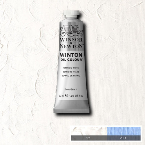 Winsor & Newton | 37ml Tinta Óleo Winton | Tubo | Cores Dife Cor Do Óleo 1414644 Titanium White 1414644 Titanium White
