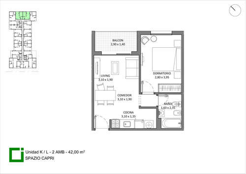Departamento 2 Ambientes A Estrenar En Ituzaingó