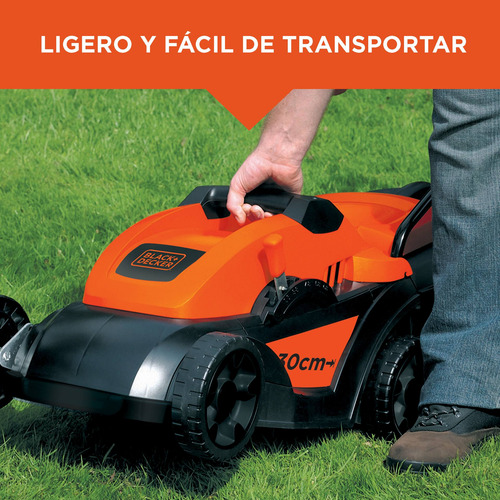 Imagen 8 de 11 de Podadora De Césped 12'' 1000w Black+decker Gr3000-b3