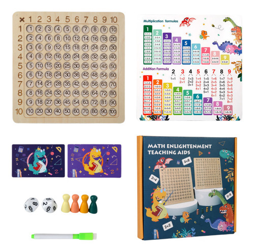 Juguetes Educativos Para Tablas De Multiplicar Montessori