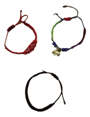 Set De 3 Pulseras Bonitas Amistad Regalo Para Mujer Y Hombre