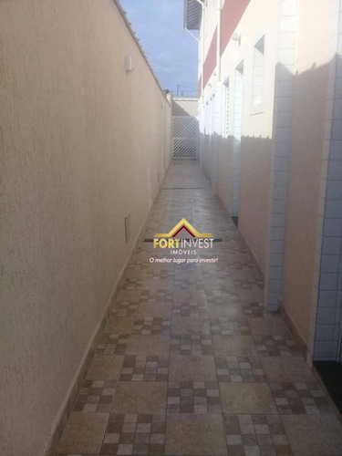 Casa Com 2 Dormitórios À Venda, 52 M² Por R$ 190.000,00 - Maracanã - Praia Grande/sp - Ca0321