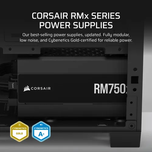 Fuente De Alimentación Corsair Rm750x 750w Atx 3.1 Modular N