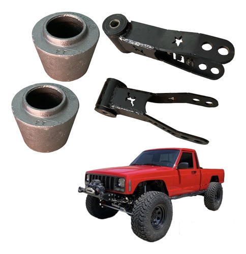 Kit De Levantamiento P/jeep Comanche . Levanta 3  