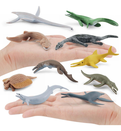 10x Modelo De Animal Marino Suministros Antiguos Estatuas