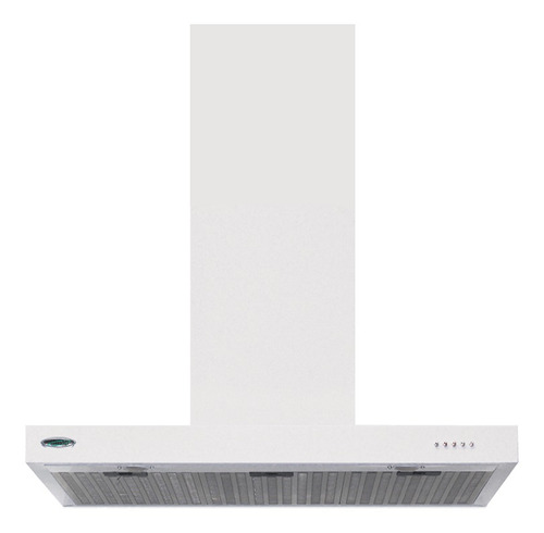 Campana Maraldi Slim 60cm Blanca Doble Turbina 3v 1000m3/h Color Blanco