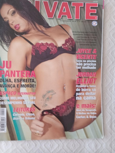 Revista Private Ju Pantera Nº 244 Maio 2005 Br