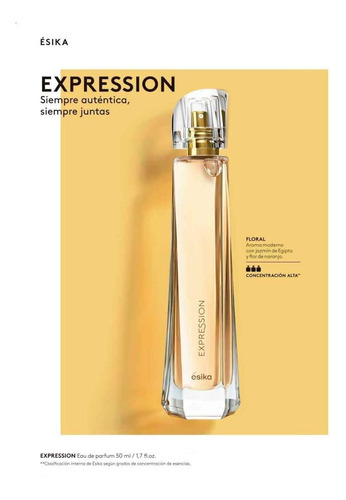 Èsika Perfume Expression Colonia Lociòn Expression Perfume 