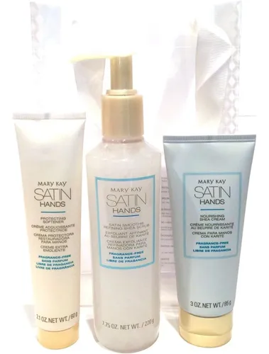 Set De Cuidado Satin Hands Sin Fragancia De Mary Kay