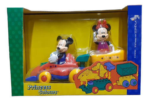 Princess Colours Vehiculo Encastre Mickey 8112