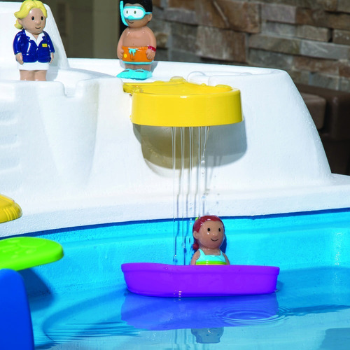 Mesa De Verano -step2- Mesita Barquito Con Agua Y Arena