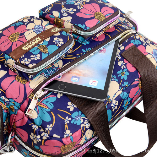 Bolsa De Picnic Impermeable Con Estampado De Damas