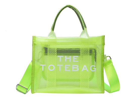 -bolso De Mano De Mujer Bolso De Playa De Pvc Transparente B