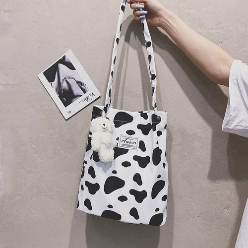 Bolso De Mano Simple Con Estampado De Cebra Y Leopardo