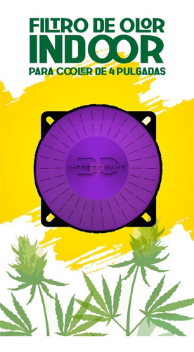 Imagen 5 de 6 de Filtro Olor Carbon Act 4 Incluye Carbon Y Cooler 4