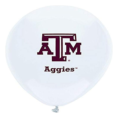 Pionera Empresa De Globos 10 Count Texas A Y M Latex Balloon