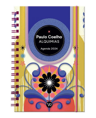 Agenda 2024 Vyr - Paulo Coelho - Diaria - Alquimias Círculo Color De La Portada Multicolor