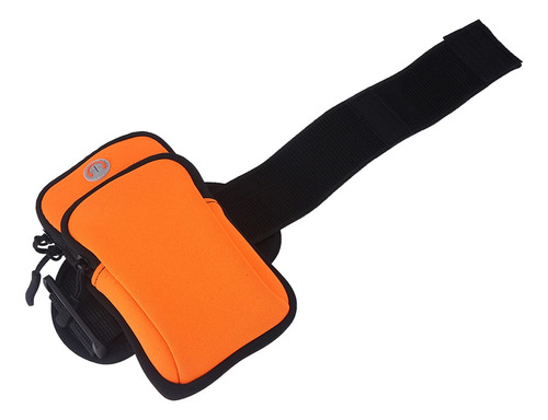 Bolso De Muñeca Naranja For Correr Y Deportes Al Aire Libre