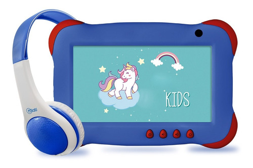 Tablet Kids & Audífonos Niños Mlab 7  Play & Learn Plus 16gb