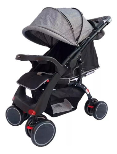  Coche  Bebe Deportivo Ebaby+cubrepie Reclinable 0 A 4 Años