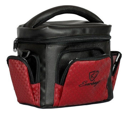 Imagem 3 de 9 de Bolsa Térmica Fitness Bag Lancheira Funcional Marmita Vinho