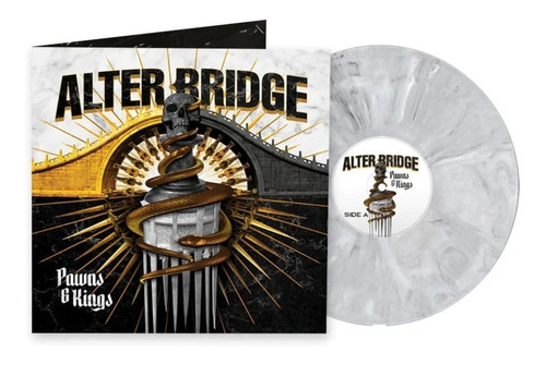 Lp Vinilo Alter Bridge Pawns & Kings 2022 Vinyl White Marble