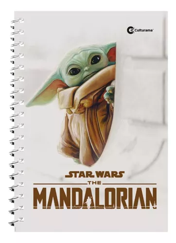 Caderno Baby Yoda