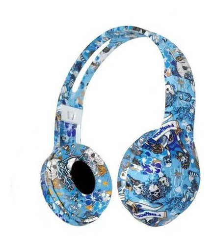 Auriculares Inalámbricos Bluetooth Para Juegos De Camuflaje Color Azul
