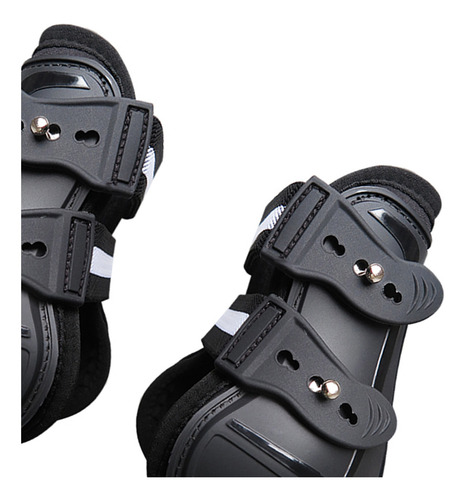 Imagen 5 de 10 de Caballo Campana Botas Piernas Delantero + Trasero Negro Xl