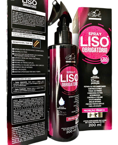 Imagem 5 de 10 de Protetor Térmico Capilar Spray Uso Obrigatório Bel Kit