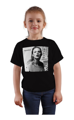 Playera Infantil Taylor Swift Eras Tour México Reputation 1