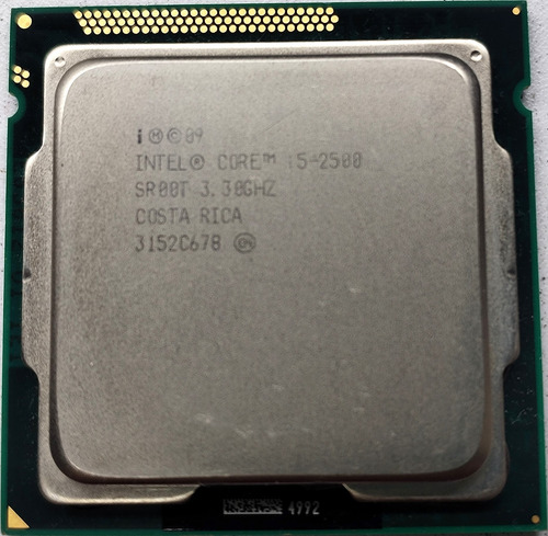 Procesador Intel Core I5 2500 Lga1155 Segunda Gen 3.30 Sr00t (Usado)