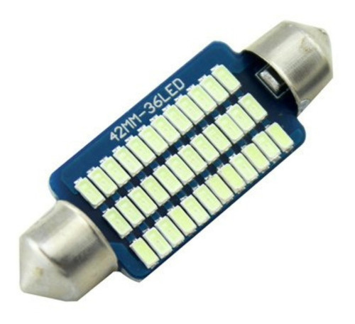 Led Cob Tubular 36smd 41mm Alto Brillo 