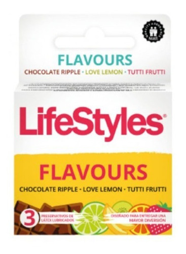 Preservativo Flavours Sabores 3 Und Lifestyles