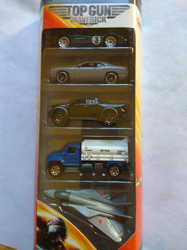 Matchbox Set Top Gun Maverick Raptor Challenger Aston St1