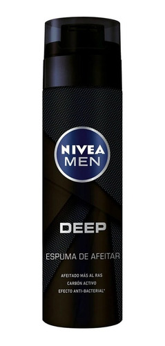 Nivea Men Deep Espuma De Afeitar Con Carbon Activado 200ml