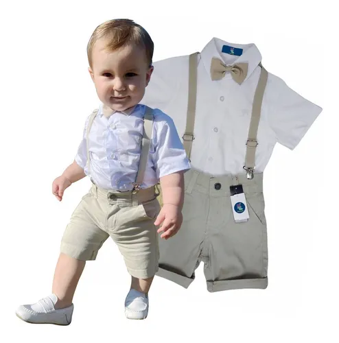 Kit Roupa Batizado Menino Com Sapato MercadoLivre