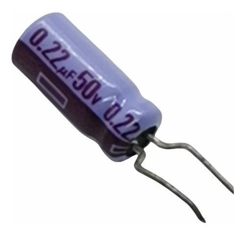 Capacitor Electrolitico 0.22uf 50v 85°