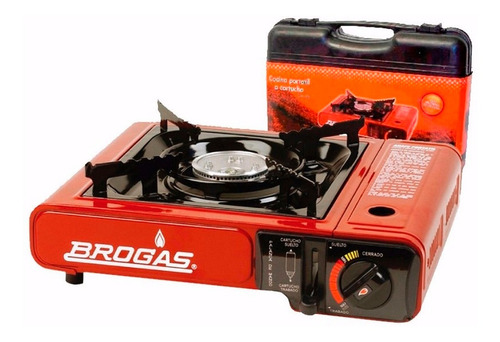 Imagen 2 de 5 de Cocina Anafe Portátil A Cartucho + Cartucho 227 Grs Brogas