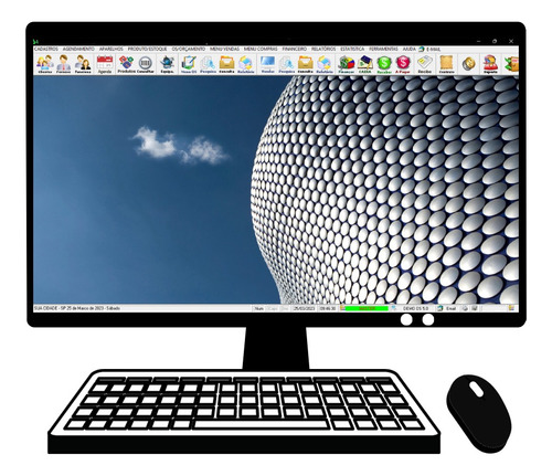 Software Para Assistência Técnica, Vendas E Financeiro V5.0