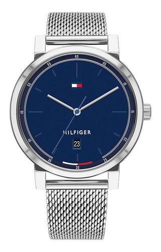 Reloj Tommy Hilfiger Caballero Color Plateado 1791732 - S007