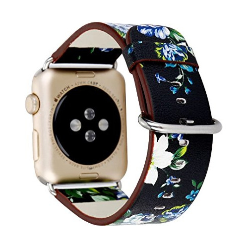 Tcshow Para La Venda Del Reloj De Apple 42m M, Cuero Suave