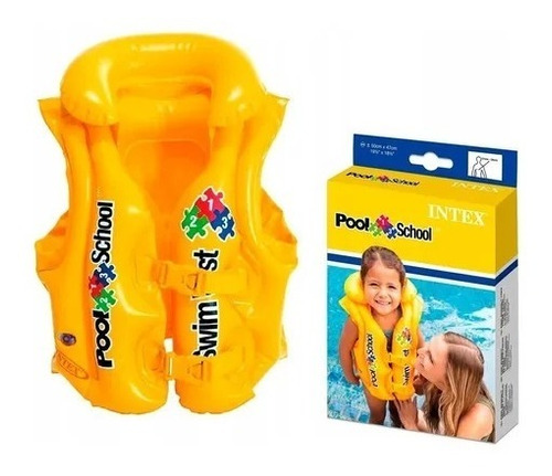 Flotador Chaleco Intex Inflable Piscina